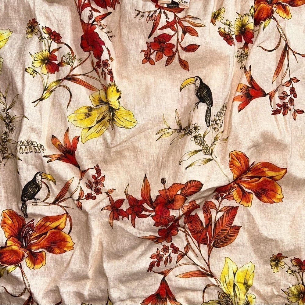 🌟 Evereve Char Floral Flutter Tank NWOT - Size L 🌟 - Picture 8 of 8